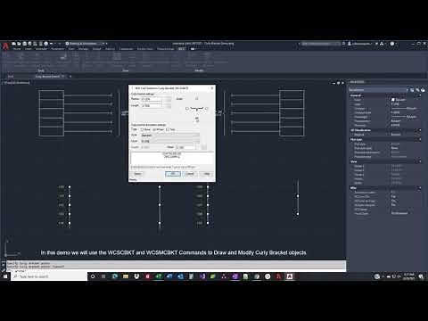 Curly Bracket 2021 App Demo ver: 2021.1.0.0 | AutoCAD 2021