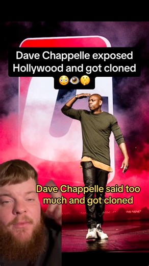 Dave Chappelle exposed Hollywood and got cloned #davechappelle #exposed #fypシ゚viralシ | itsweirdtime