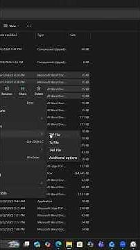 How to Compress a files into a ZIP folder on ￼File Explorer(Windows)