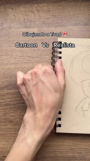 Dibujando a Toad: Cartoon vs Realista