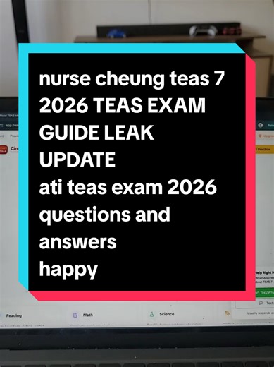 nurse cheung teas 7 2026 TEAS EXAM GUIDE LEAK UPDATE ati teas exam 2026 questions and answers happy to join nursing school teas 7 study guide pdf teas exam for nursing exact teas answers on quizlet