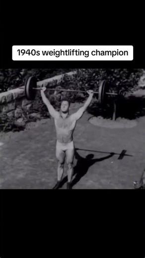 1940s weightlifting champion