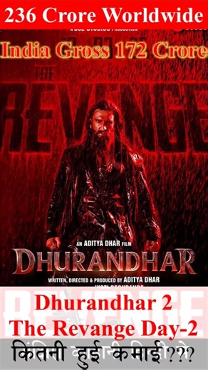 Dhurandhar 2 The Revenge Box Office Collection Day 2 Worldwide 🔥 | All Time Blockbuster Opening