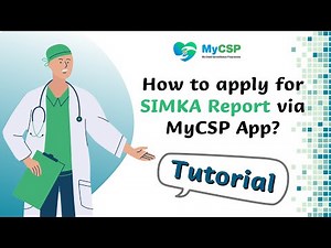 How to Apply SIMKA Report via MyCSP