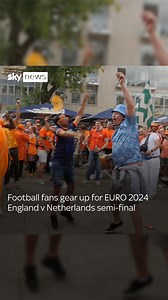 208K views · 1.2K reactions | The streets of Dortmund were awash with orange and pockets of white and blue as English and Dutch fans mingled and sang together ahead of tonight's semi-final clash. | Sky News | Facebook