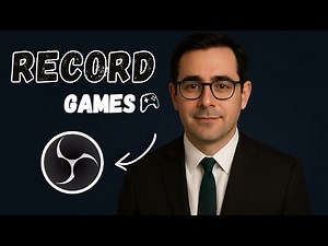 OBS Studio : How To Record Games With High Quality (Step-by-Step Guide 2025)