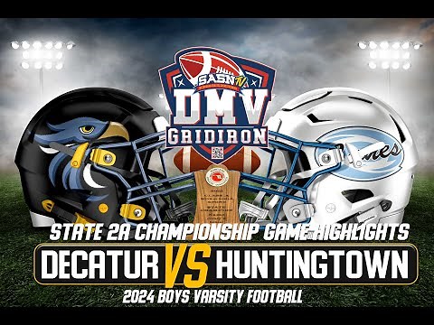 Stephen Decatur Seahawks vs. Huntingtown Hurricanes | 2024 Maryland State Championship Highlights