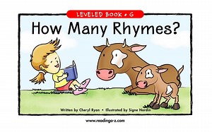 RAZ英文绘本阅读 G级- How many rhymes