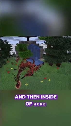 Building a Monstrous Nightmare Habitat in Minecraft! #shorts