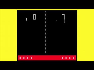 Pong Atari 2600 Gameplay