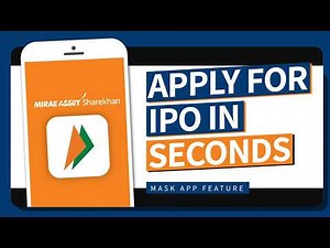 Easy IPO Application via UPI | Mirae Asset Sharekhan App