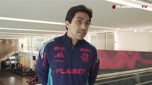 Médico do Flamengo, Luiz Macedo explica situação de De la Cruz