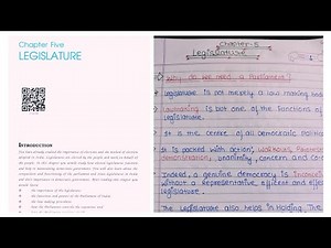NCERT Class 11 Political Science Chapter 5 Legislature (Part-1)