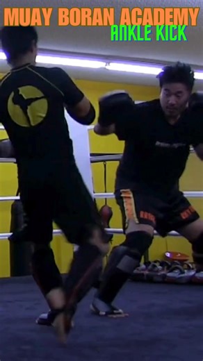 Muay Boran Martial Arts Technique - Ankle Kick . . . #martialarts #muayboran #mma #kicking #kickboxing #sparring #karate #kungfu #combatsports #foryouシ | Muay Boran Academy