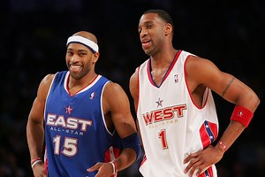 Apparently Vince Carter and Tracy McGrady didn’t find out they were cousins until McGrady was drafted into the NBA