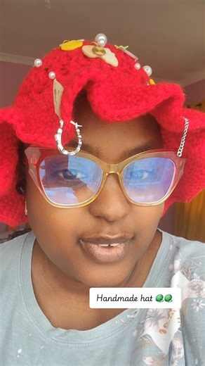 I love that it's rainy and cool so I can rock my crotchet hat 👒 😎 🧶🧶🇰🇪🇰🇪 #handmade #crotchetartist #crotchet