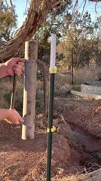 How to Pound In a Steel Post with a Post Pounder