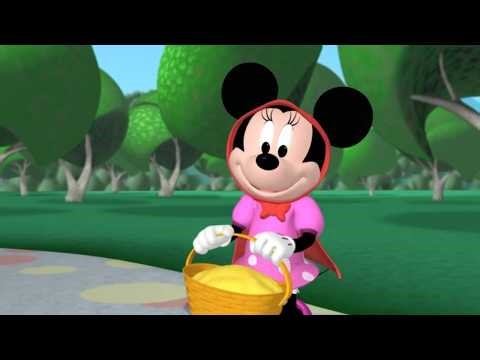 Minnie Red Riding Hood | Mickey Mouse Clubhouse | Kids Rhyme Corner