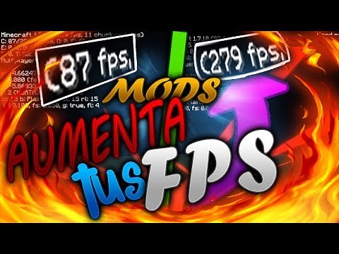 👉 CON ESTOS MODS SUBIRÁN TUS FPS AL MAXIMO! ¡COMO AUMENTAR FPS EN MINECRAFT! / FPS BOOST (+100 FPS)