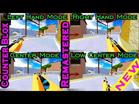 NEW Viewmodel Settings Counter Blox Remastered #Roblox #viewmodel #counterblox