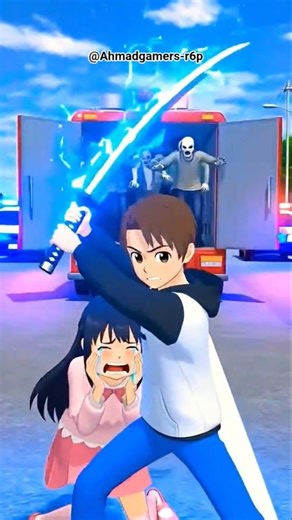 Sakura school Simulator#subwaysurfers #live #shortsfeed#shorts