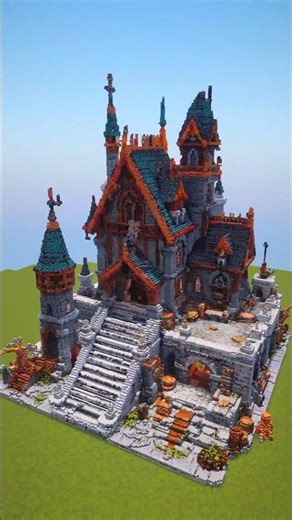 Big Medieval Castle | Minecraft #minecraftideas #idea #build #tutorial #minecrafthouse #minecraft
