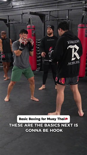 Basic Boxing for Muay Thai! 🔥 #shorts