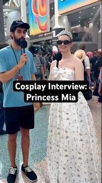 Cosplay interview with Princess Mia! #theprincessdiaries #cosplaygirl