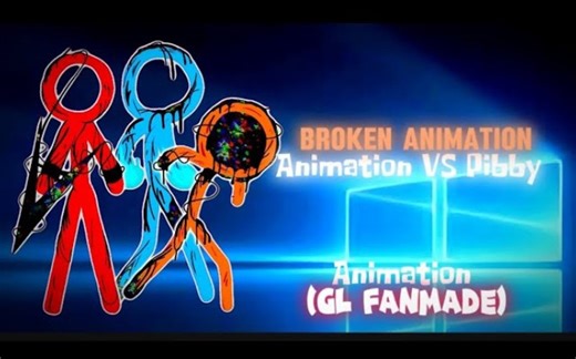 【FNF/Alan/pibby】错误化再临火柴人同人动画