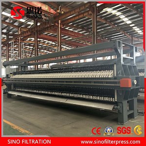 [Hot Item] Ss Control Cabinet PLC Controlled Cloth Washing System Membrane Press Filter Operation