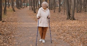 Positive Old Woman Enjoy Life Happiness Stock Footage Video (100% Royalty-free) 1106775993 | Shutterstock