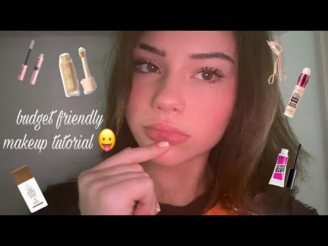 broke teen makeup tutorial 💕🤞🏼