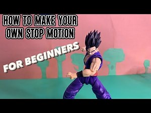 Stop motion tutorial For Beginners (900 sub special) #stopmotion #dbz #tutorial #beginners