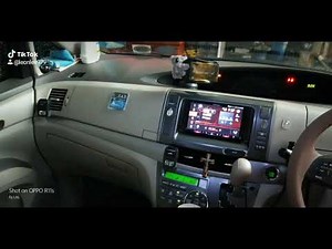 Toyota estima acr50 replacement cooling coil & dash board open 汽车冷气维修