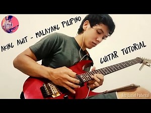AKING AWIT || MALAYANG PILIPINO || Guitar Solo Tutorial