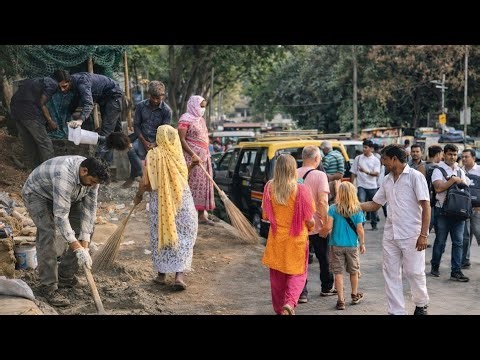 This Is How People Struggle Every Day in Mumbai 🇮🇳 | Real Street Market Walk 4K