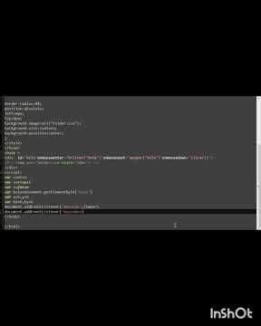 programando um efeito. #css3html5 #tutorial #progamer #javascript