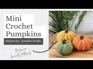 Crochet Mini Pumpkin