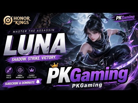 Honor of Kings - Grinding Luna & Jungle😁 #Luna #HoK #HOK #honorofkings
