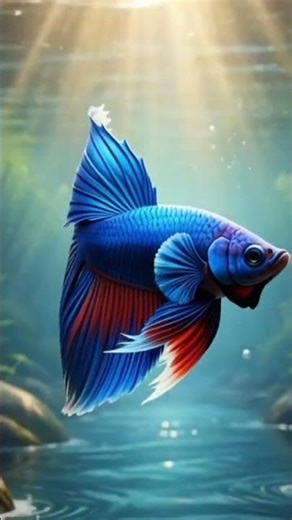 Life of a fighter fish