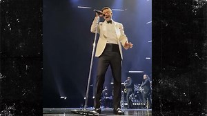 Justin Timberlake plays classic songs at the opening of Fontainebleau in Las Vegas, NV