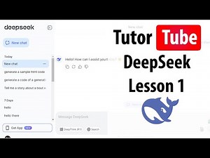 DeepSeek - Lesson 1 - Accessing Deepseek