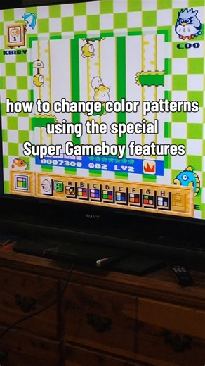 the super gameboy special color features
