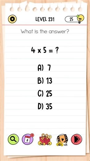 IQ Boost Level 231 | Brain Test All-Star | Every Puzzle Solved! 🎯 #Shorts #Puzzle #BrainTest