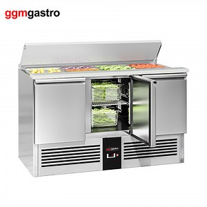 [Hot Item] New Arrival Commercial Fridge Pizza Prep Table Underbench Fridge Refrigerated Prep Table