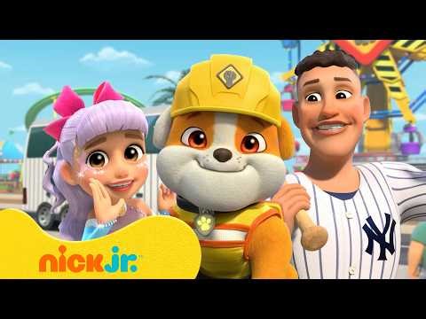 Rubble & Crew | 2 Stunden Besucher in Builder Cove mit PAW Patrol & Sierra Sparkle! | Nick Jr.