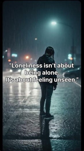 “Have you ever felt alone in a room full of people?” 🌙 #sad #sadquotes #ytshorts