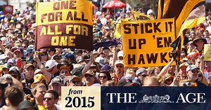 AFL grand final 2015: On parade, the colours of an empire