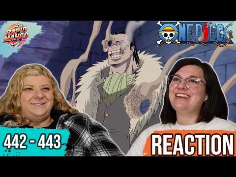 CROCODILE RETURNS!! | One Piece Reaction | Episodes 442 & 443
