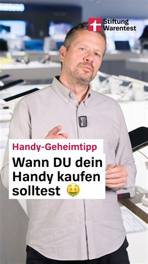 Smartphone secret tip: When YOU should buy your phone🤑 (Stiftung Warentest)